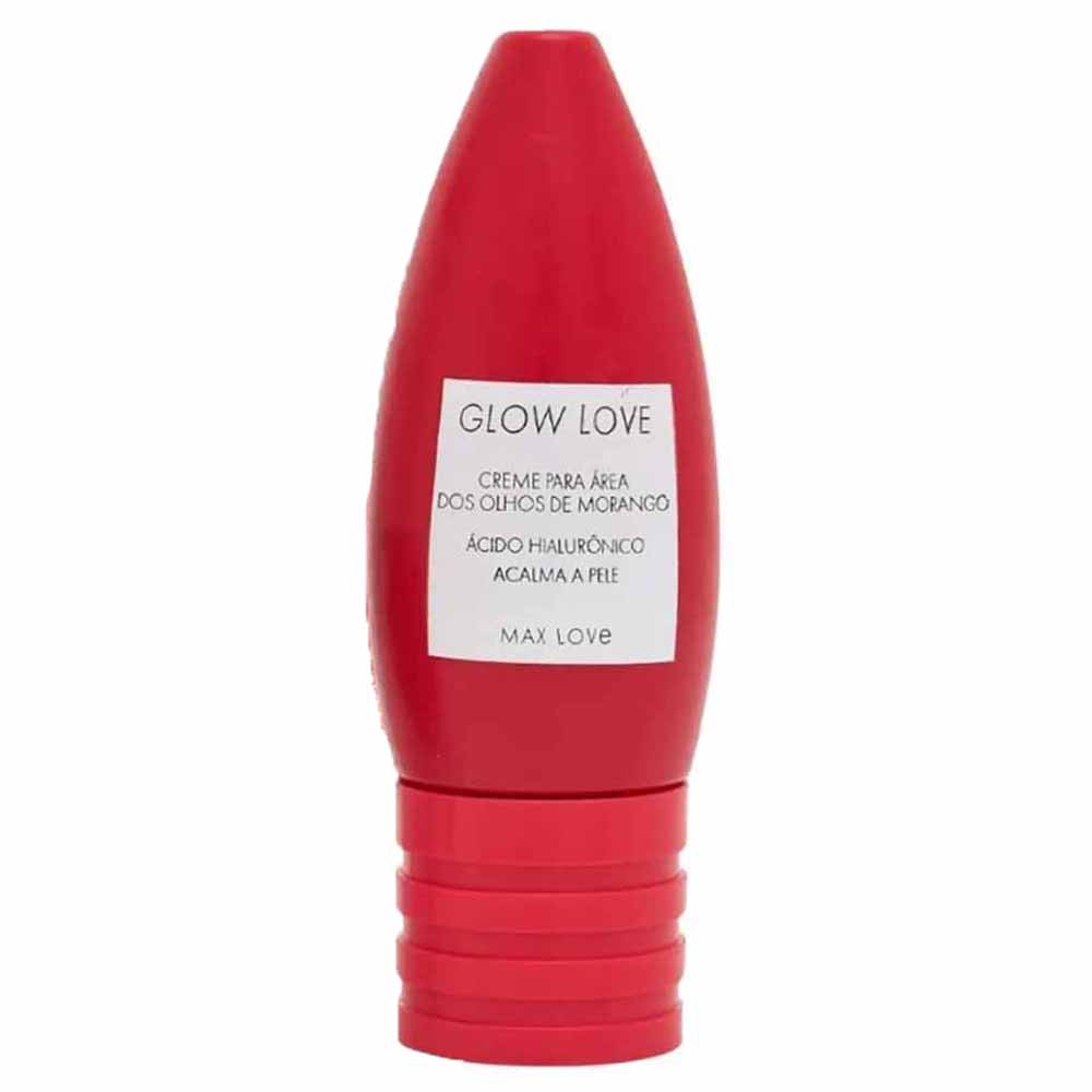 Creme para Área dos Olhos de Morango Max Love Glow Love